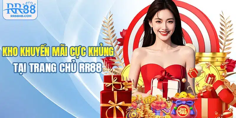 Kho khuyến mãi cực khủng tại trang chủ RR88